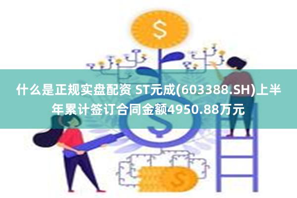 什么是正规实盘配资 ST元成(603388.SH)上半年累计