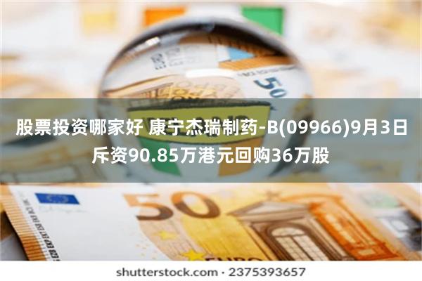 股票投资哪家好 康宁杰瑞制药-B(09966)9月3日斥资9