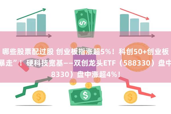 哪些股票配过股 创业板指涨超5%！科创50+创业板指携手“暴